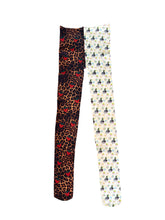 Load image into Gallery viewer, TFAS x Pin Nap Strawberry Leopard Tights