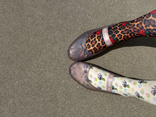 Load image into Gallery viewer, TFAS x Pin Nap Strawberry Leopard Tights
