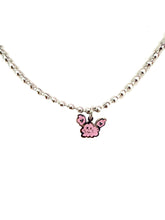 Load image into Gallery viewer, Fluffy Pink Bunny Necklace