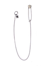 Load image into Gallery viewer, Convertible Strawberry Safety Pin Piercing Chain