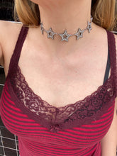 Load image into Gallery viewer, Paris Star Rhinestone Choker