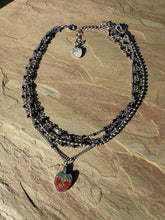 Load image into Gallery viewer, Lovely Layers of Strawberry Strands Necklace