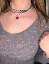 Load image into Gallery viewer, Lovely Layers of Strawberry Strands Necklace
