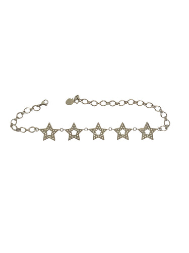 Paris Star Rhinestone Choker