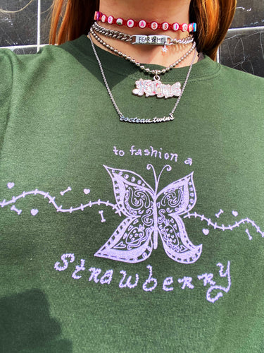 Stitched Butterfly Tee