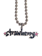 Load image into Gallery viewer, Strawberry Spell Out Necklace