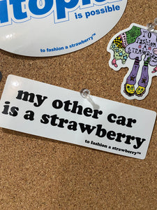 To Fashion A Strawberry Sticker Pack