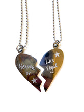 Load image into Gallery viewer, Heaven or Las Vegas BFF Necklace Set