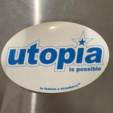 Load image into Gallery viewer, Utopia Is Possible Sticker