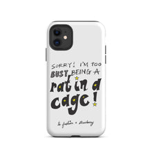 Load image into Gallery viewer, Rat In A Cage iPhone Case