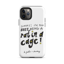 Load image into Gallery viewer, Rat In A Cage iPhone Case