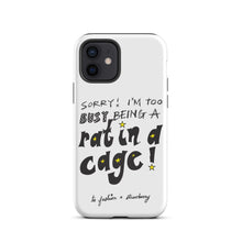 Load image into Gallery viewer, Rat In A Cage iPhone Case