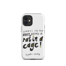 Load image into Gallery viewer, Rat In A Cage iPhone Case