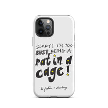 Load image into Gallery viewer, Rat In A Cage iPhone Case