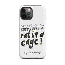 Load image into Gallery viewer, Rat In A Cage iPhone Case