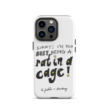 Load image into Gallery viewer, Rat In A Cage iPhone Case