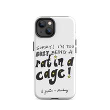 Load image into Gallery viewer, Rat In A Cage iPhone Case