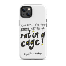 Load image into Gallery viewer, Rat In A Cage iPhone Case