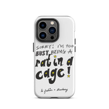 Load image into Gallery viewer, Rat In A Cage iPhone Case